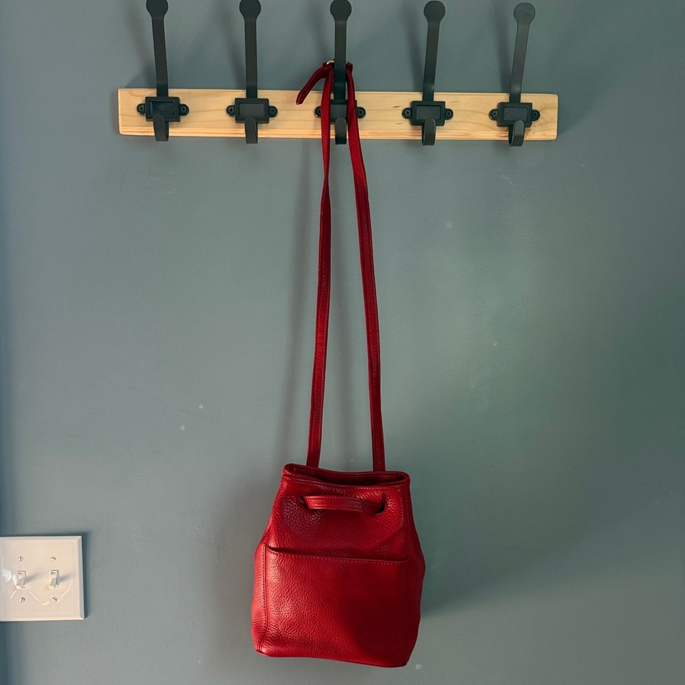 Coach Sonoma Red Leather Crossbody / Convertible  Bag - Picture 4 of 8